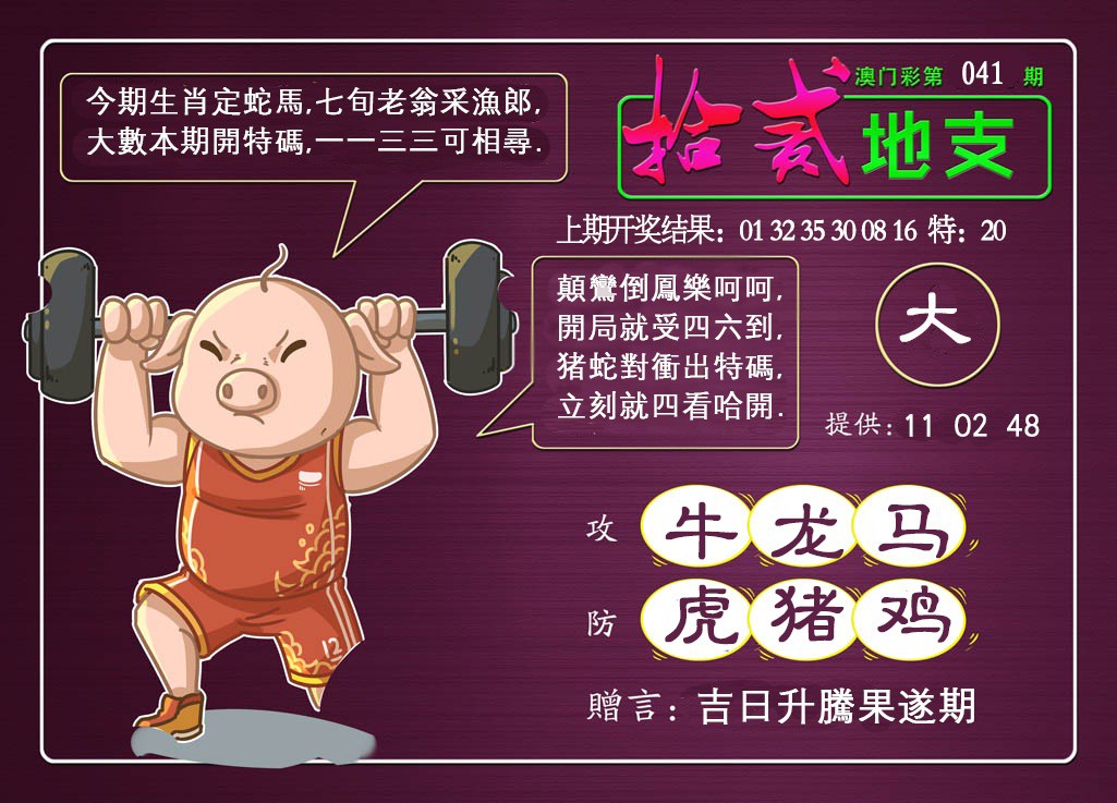2025041期十二地支