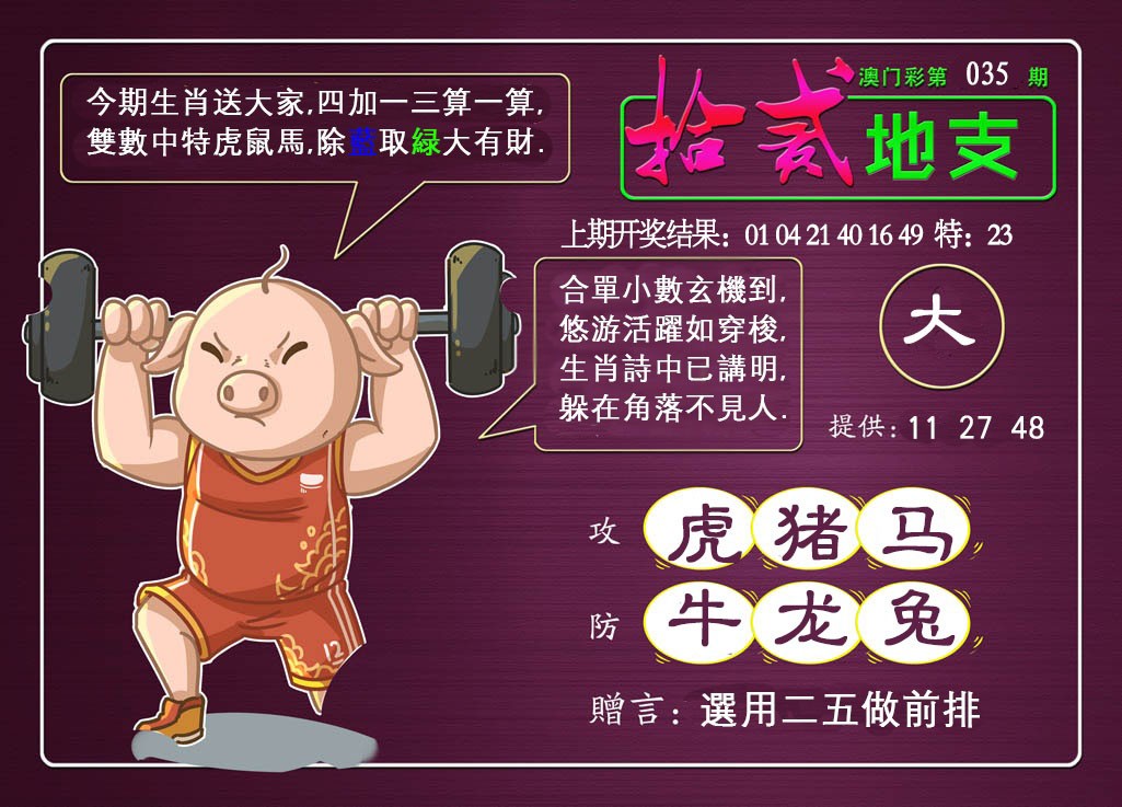 2025035期十二地支
