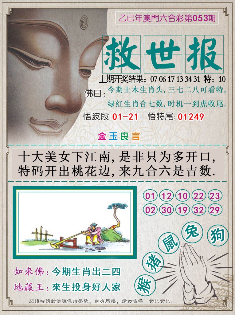 2025053期救世报