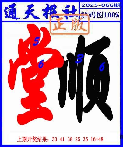 2025066期解码图