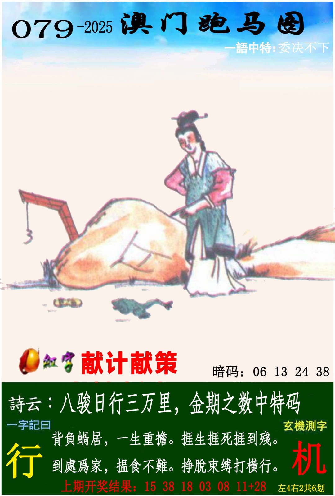 2025079期跑马图
