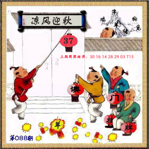 2025088期挂牌图