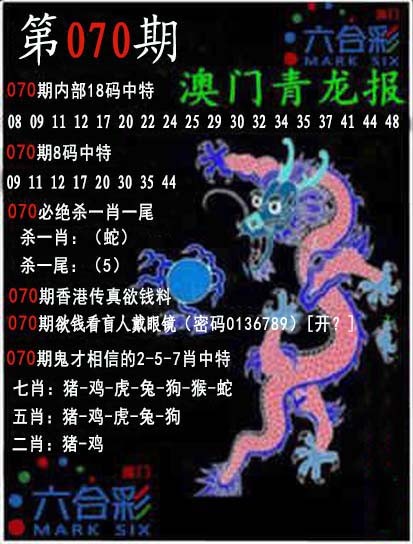 2025070期青龙报