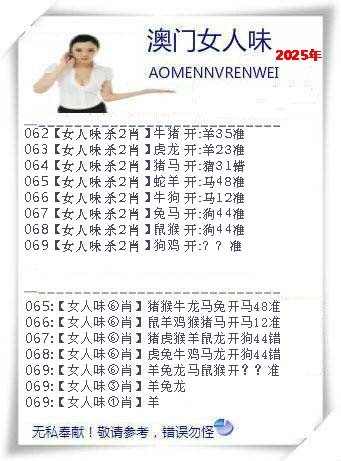 2025069期女人味