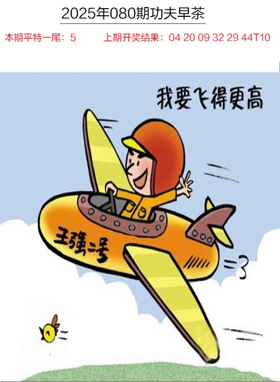 2025080期功夫早茶