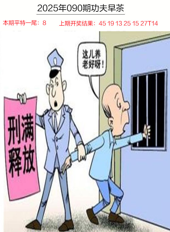 2025090期功夫早茶