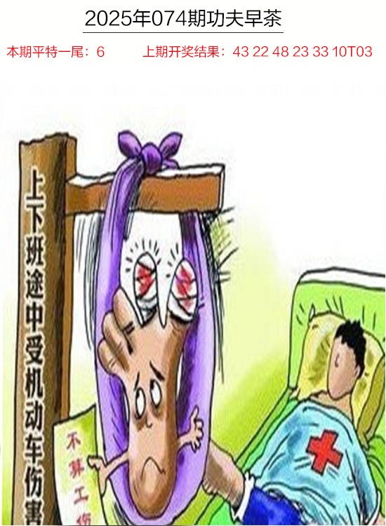 2025074期功夫早茶