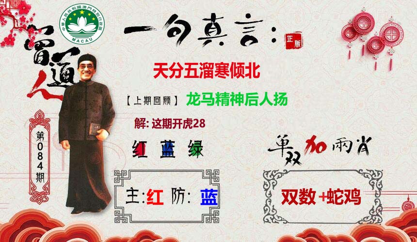 2025084期一句真言
