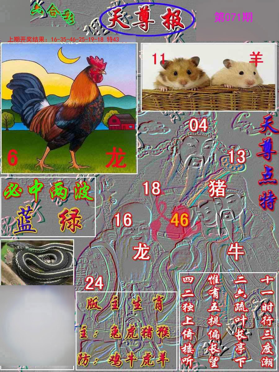 2025071期天尊报