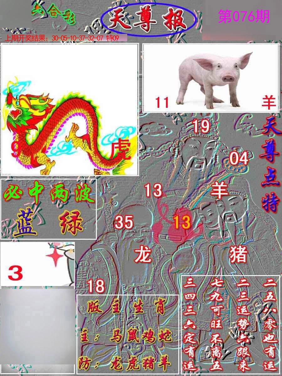 2025076期天尊报
