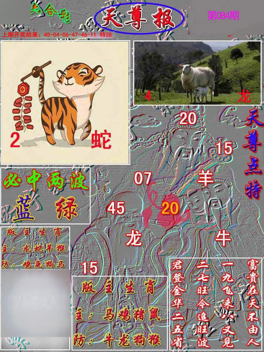 2025084期天尊报