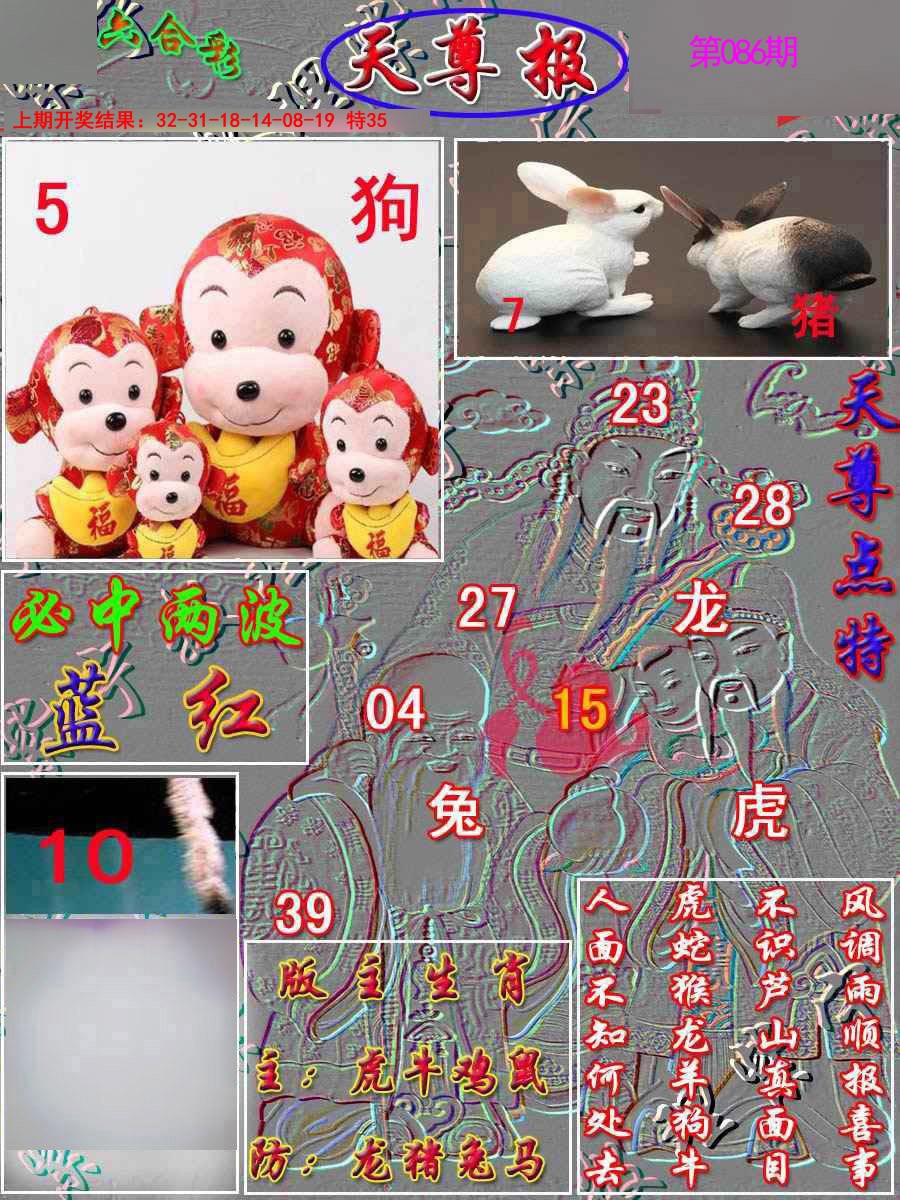 2025086期天尊报