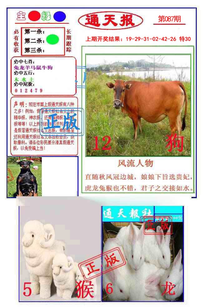 2025087期通天杀波图1