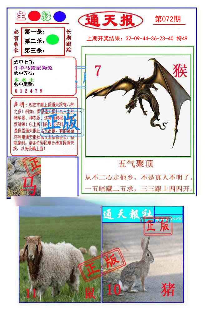 2025072期通天杀波图1