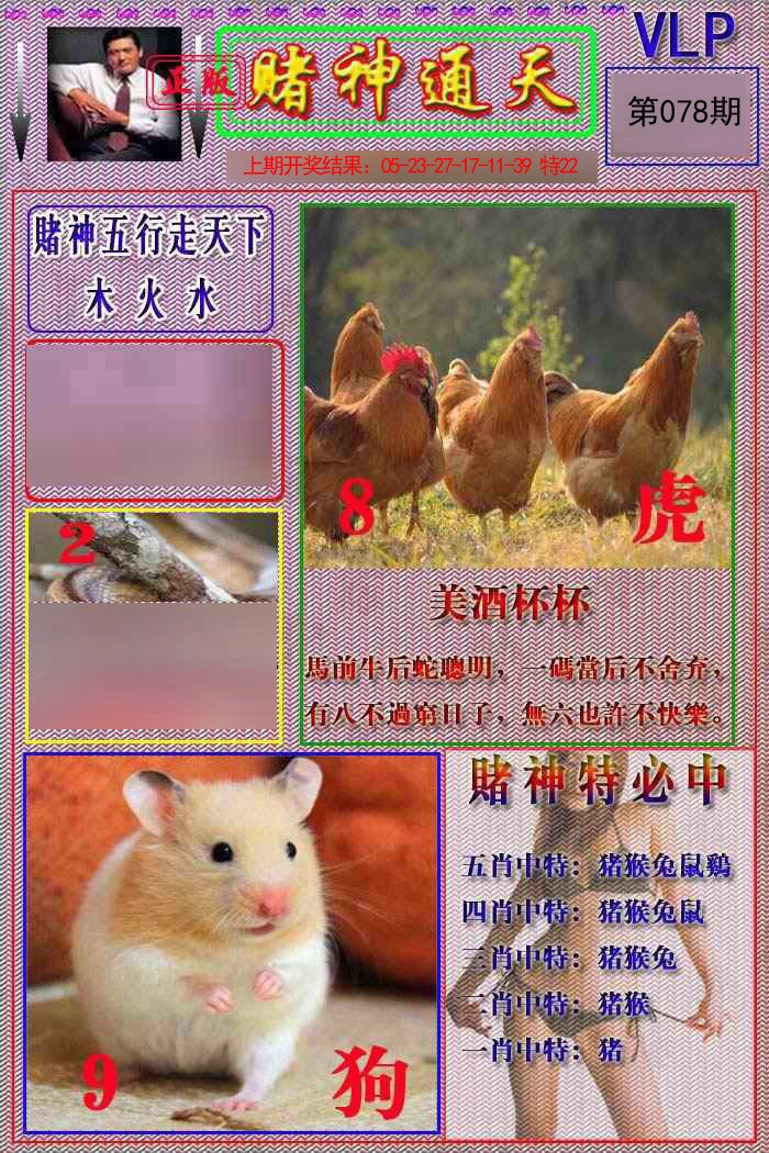 2025078期赌神通天报