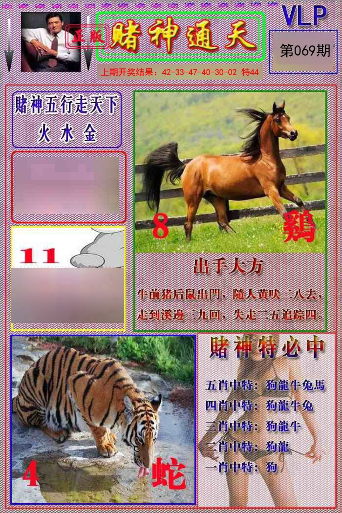 2025069期赌神通天报