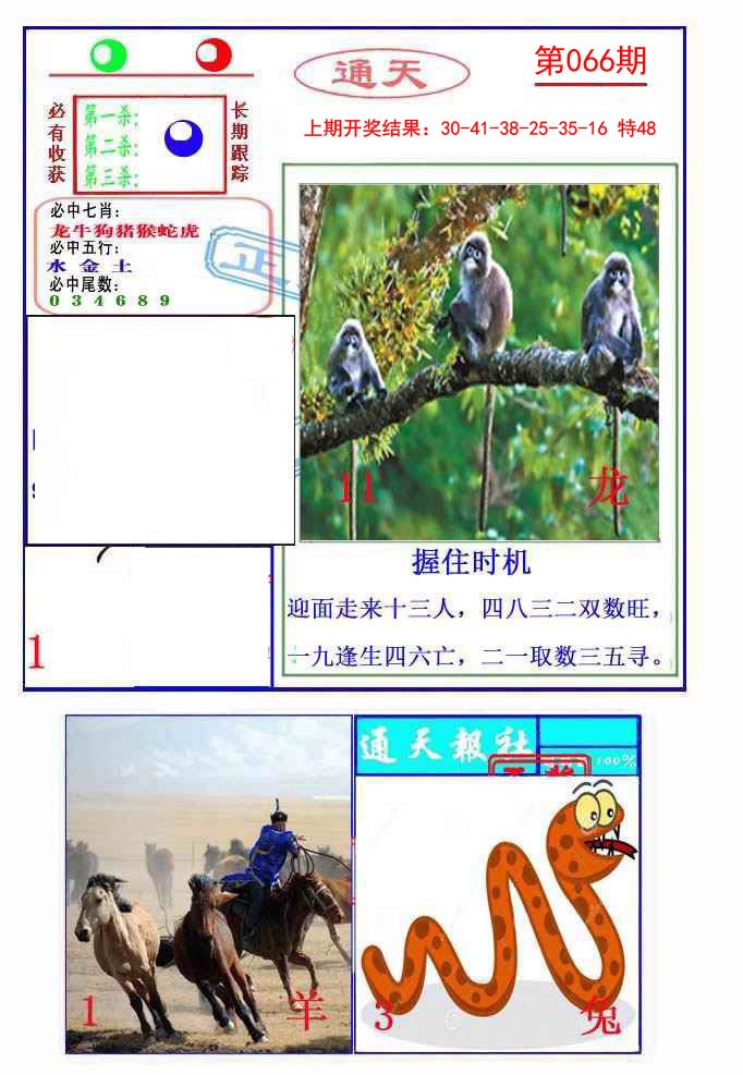 2025066期通天杀波图2