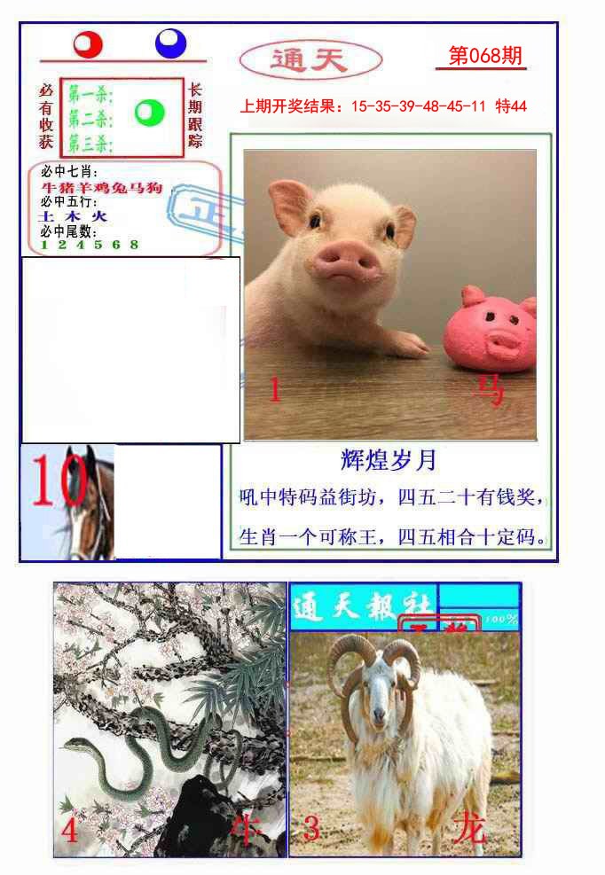 2025068期通天杀波图2