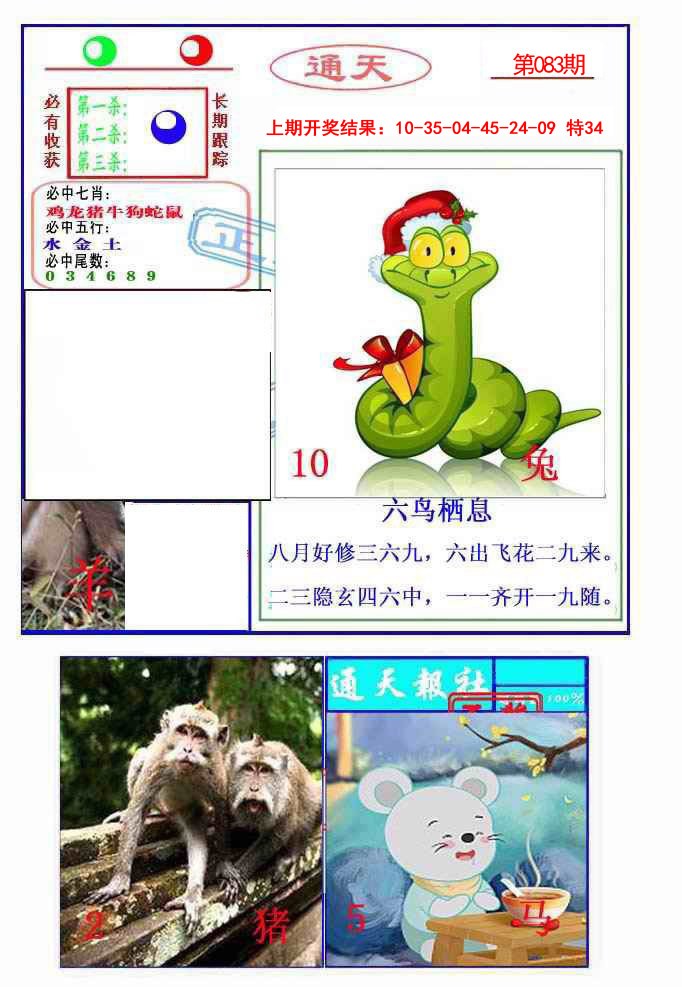 2025083期通天杀波图2