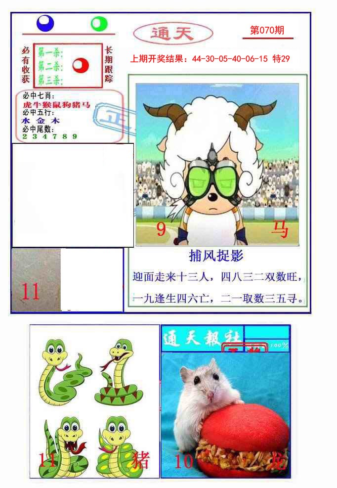 2025070期通天杀波图2