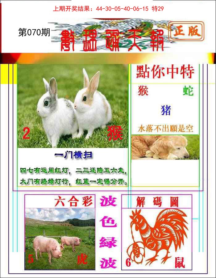 2025070期数理通天