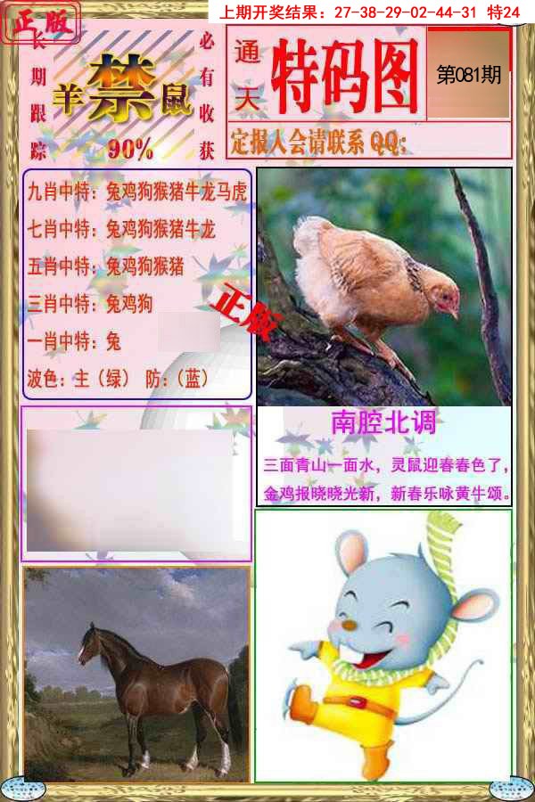 2025081期特码图