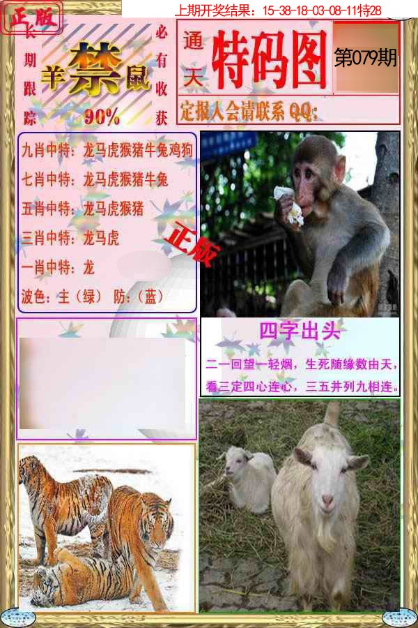 2025079期特码图
