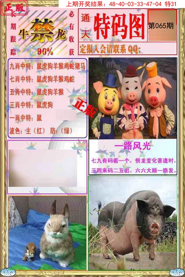 2025065期特码图
