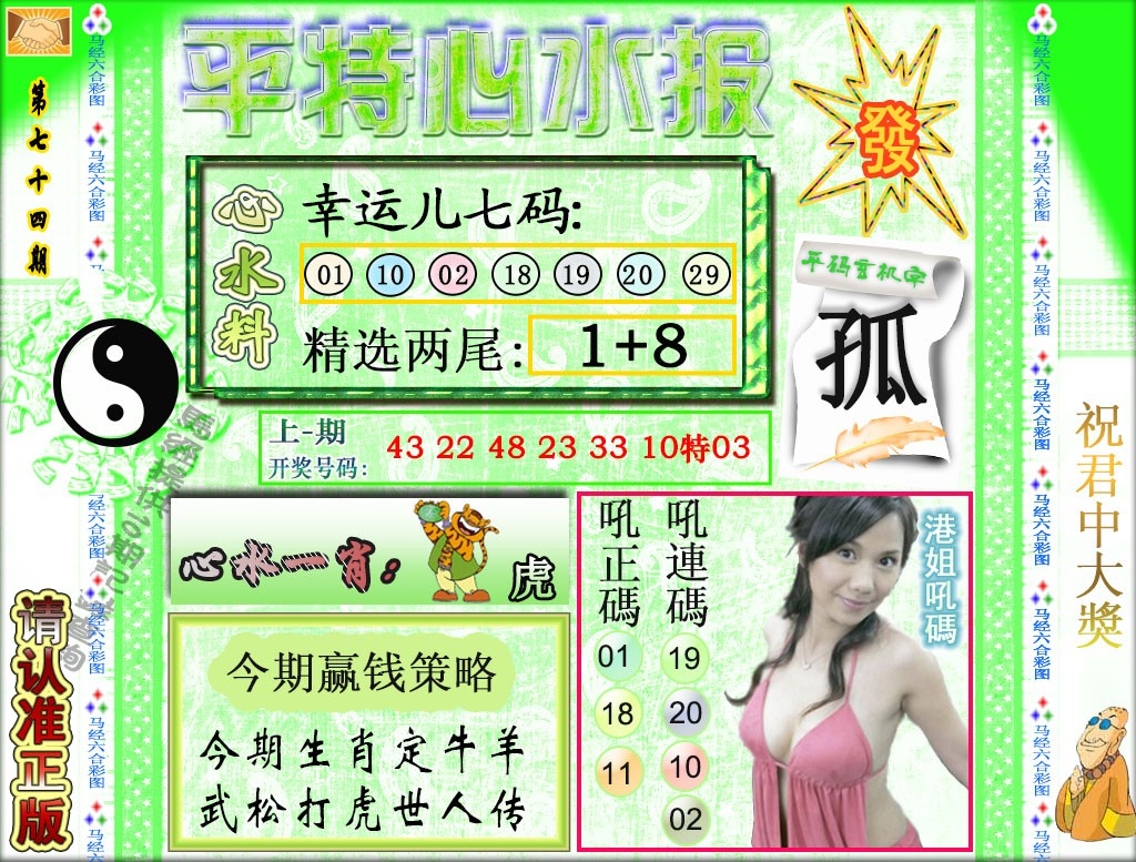 2025074期平特心水报