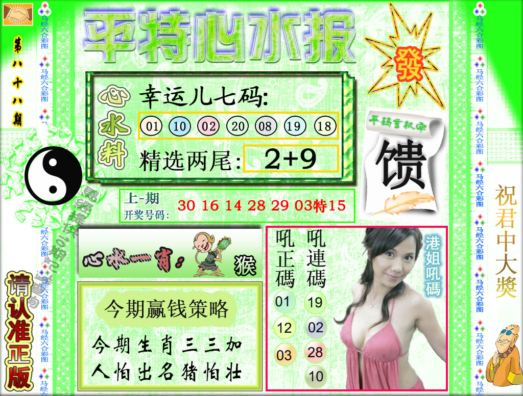 2025088期平特心水报