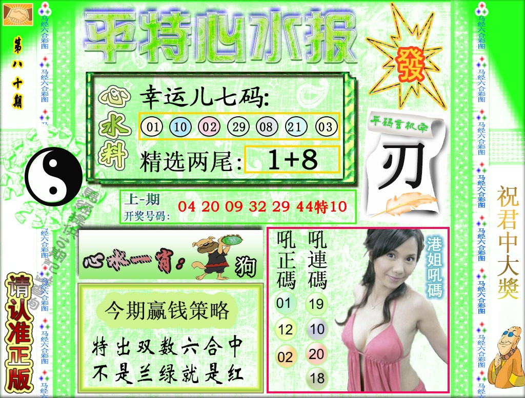 2025080期平特心水报