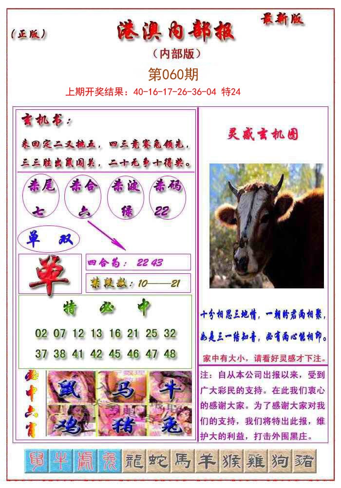 2025060期港澳报