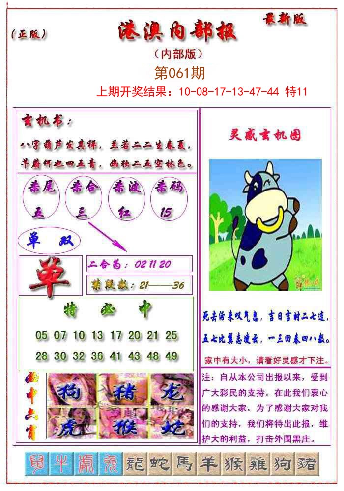 2025061期港澳报
