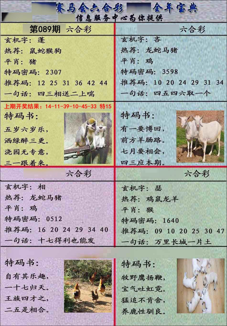 2025089期宝典报