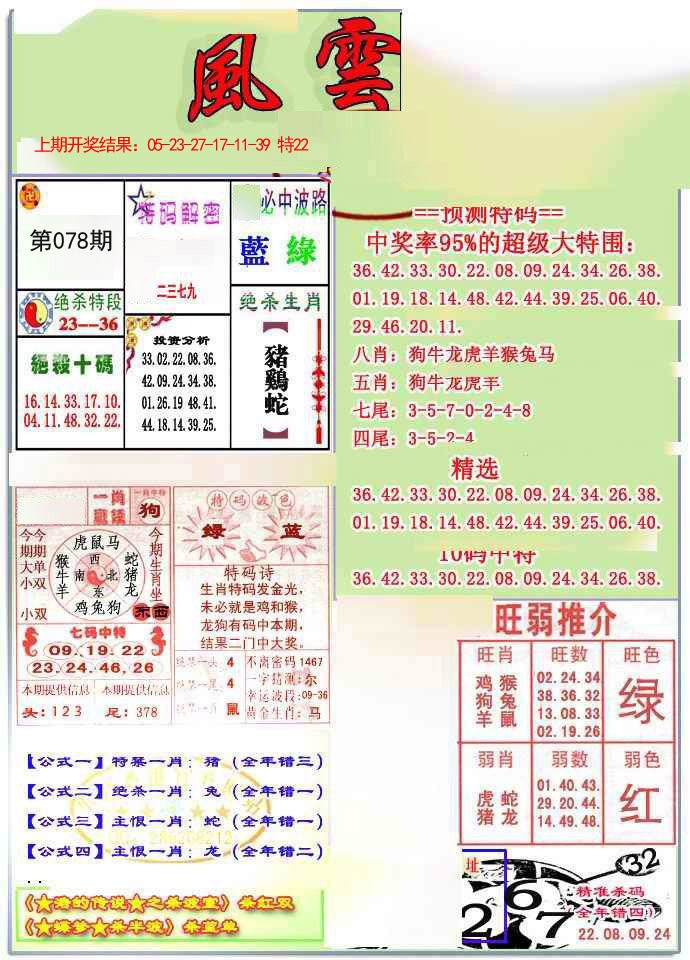 2025078期风云榜