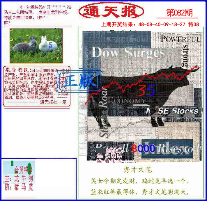2025082期另通天报
