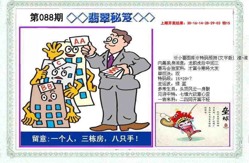 2025088期另翡翠秘笈