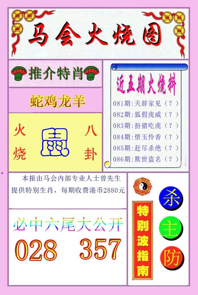 2025086期火烧图