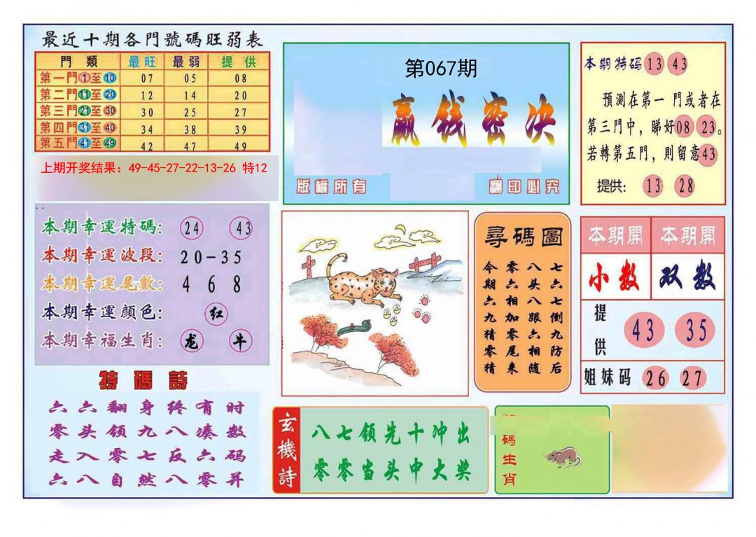 2025067期九龍赢钱密决(推荐)