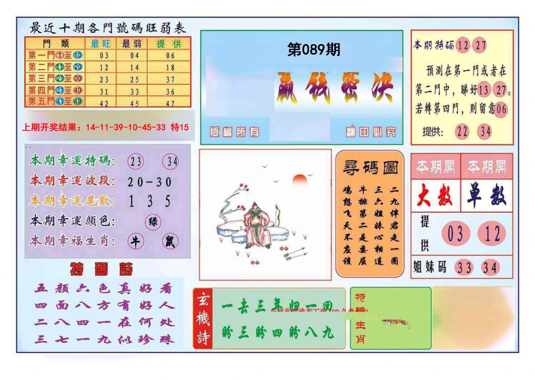 2025089期九龍赢钱密决(推荐)