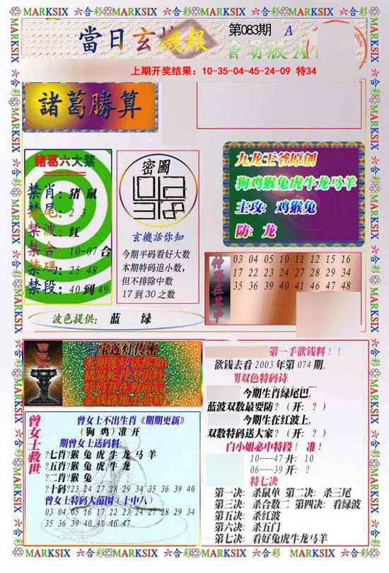 2025083期当日玄机-1