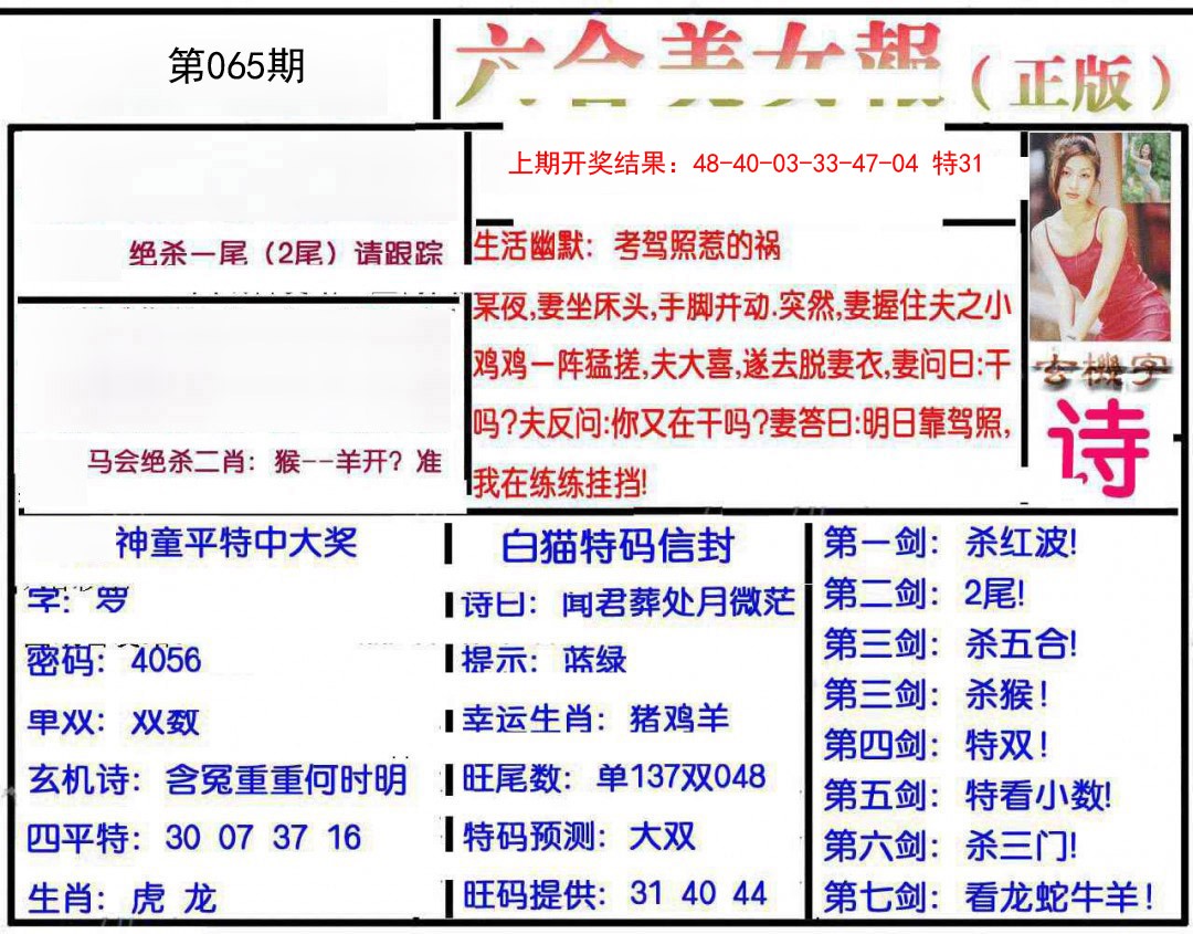 2025065期美女报
