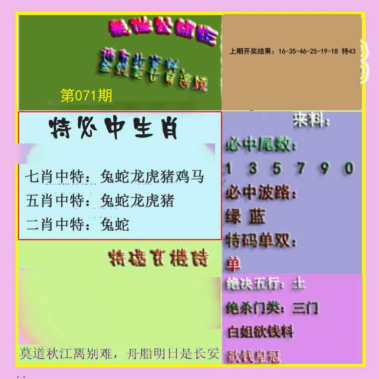 2025071期波肖门尾最佳公开版