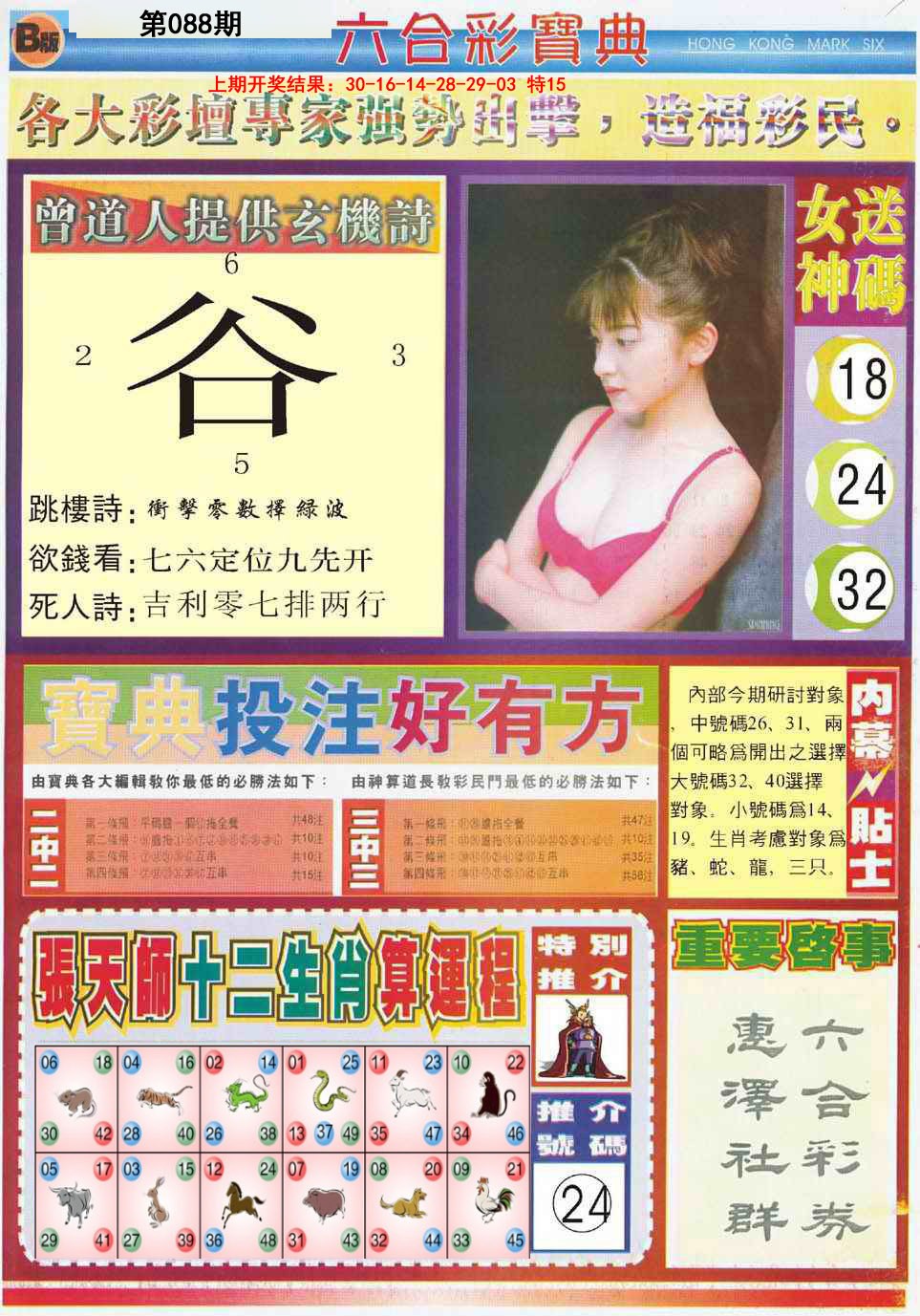2025088期六合宝典B