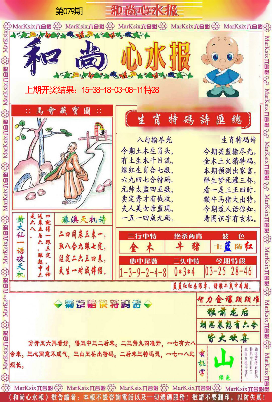 2025079期和尚心水报