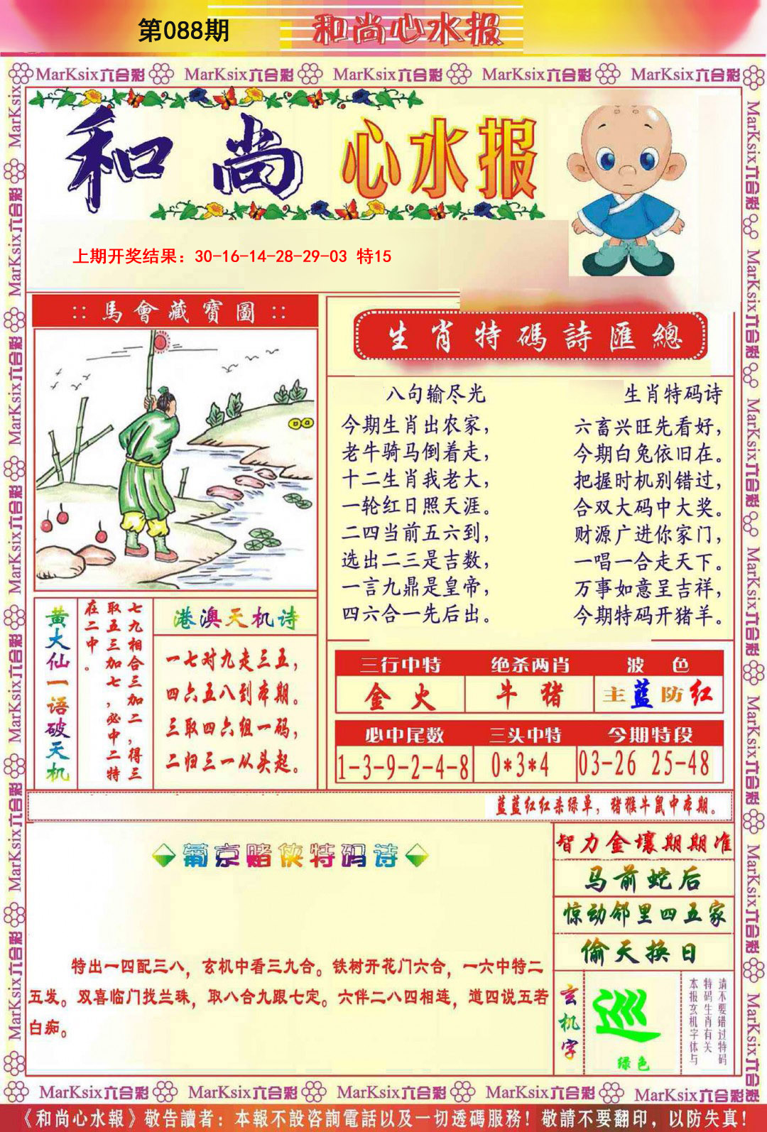 2025088期和尚心水报
