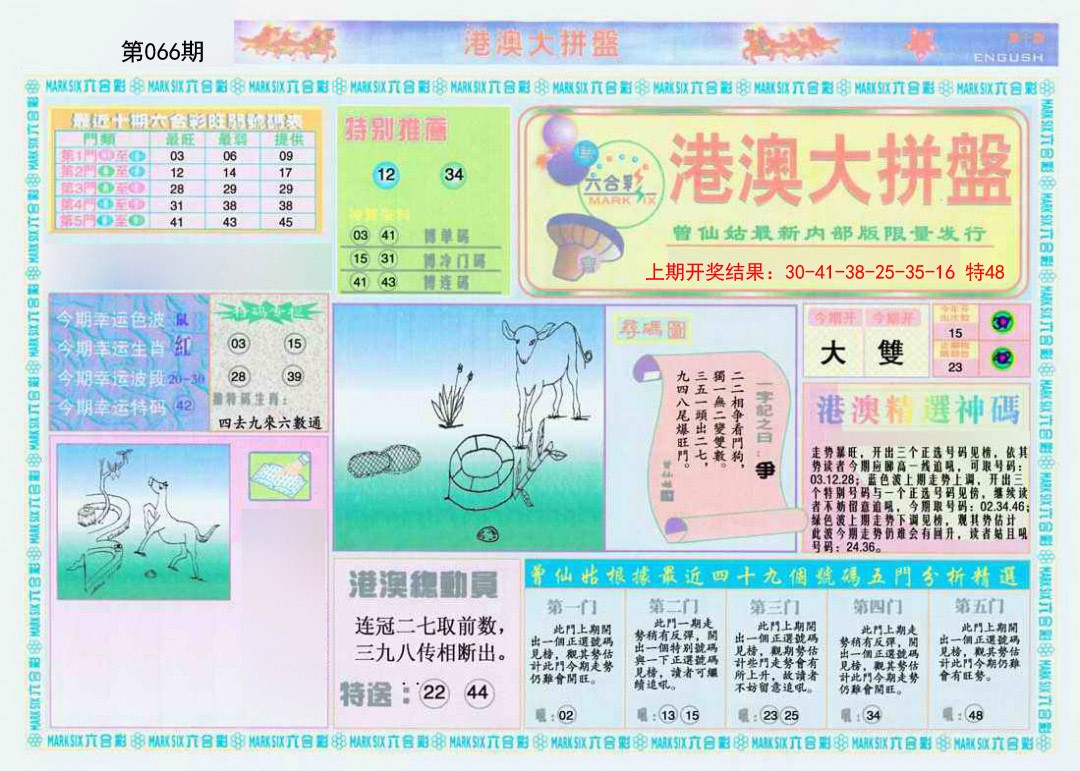 2025066期港澳大拼盘A