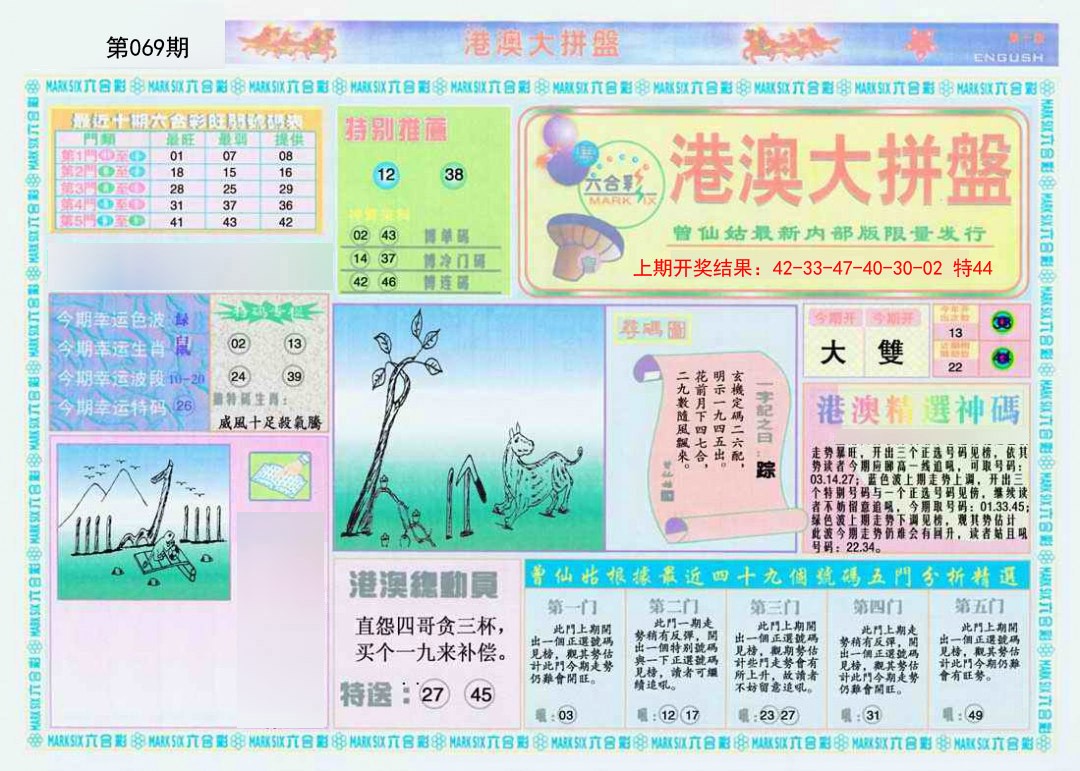 2025069期港澳大拼盘A