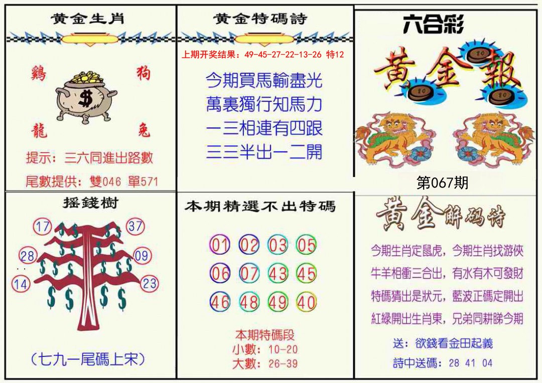 2025067期黄金报