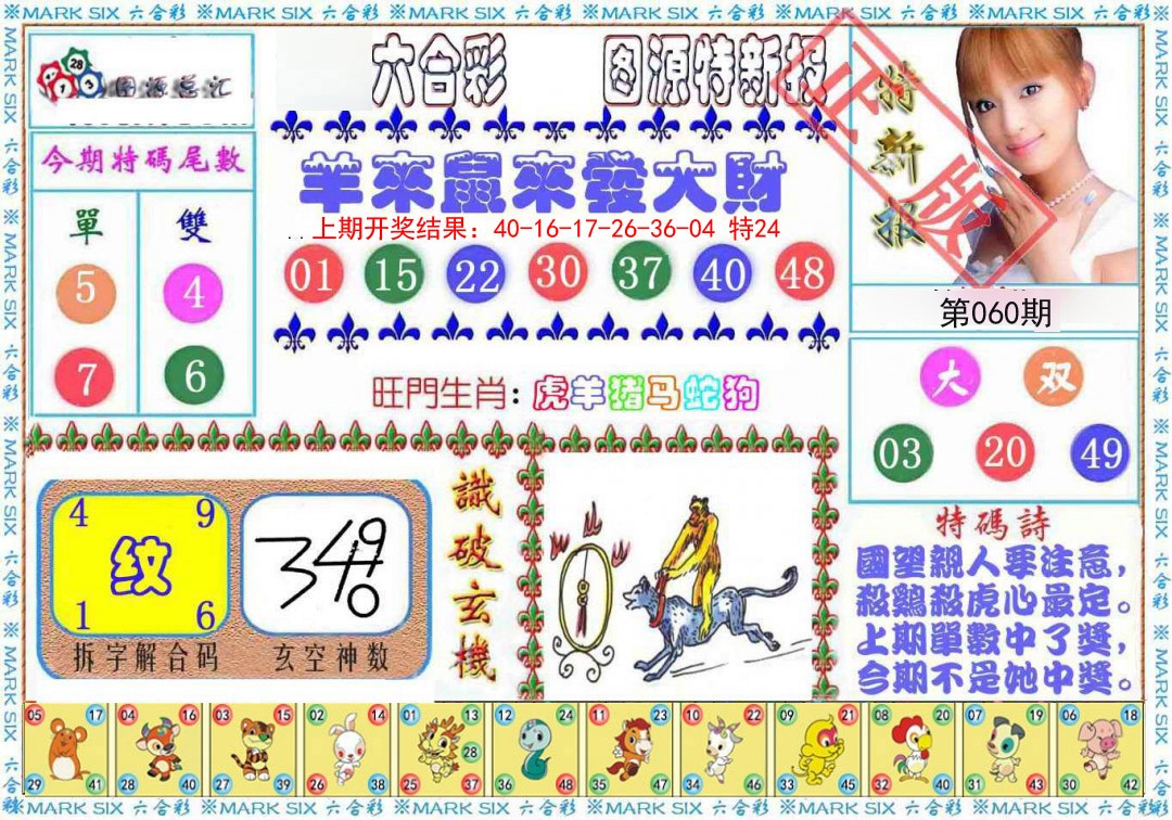 2025060期特新报